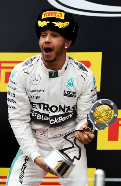 Senza storia: Lewis Hamilton vince anche in Russia. Getty